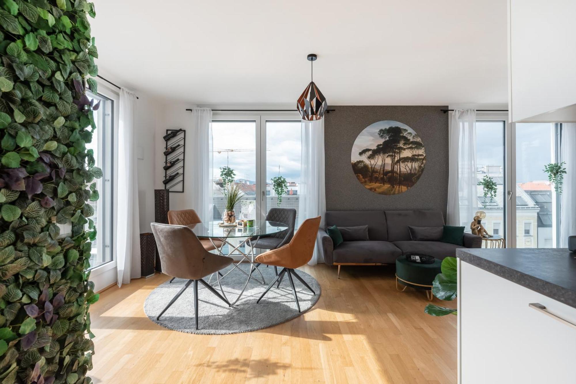 Apartment mit traumhafter Dachterrasse&Weitblick Wien Exterior foto