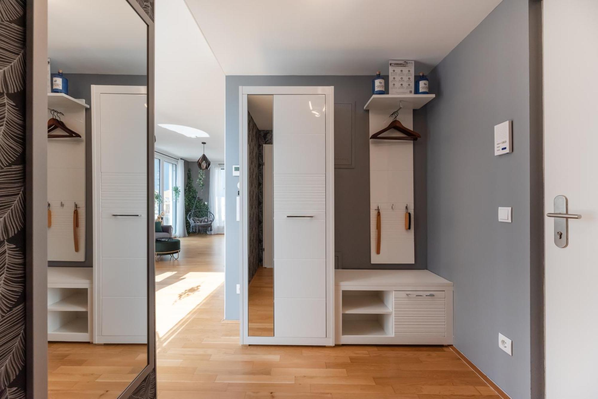 Apartment mit traumhafter Dachterrasse&Weitblick Wien Exterior foto