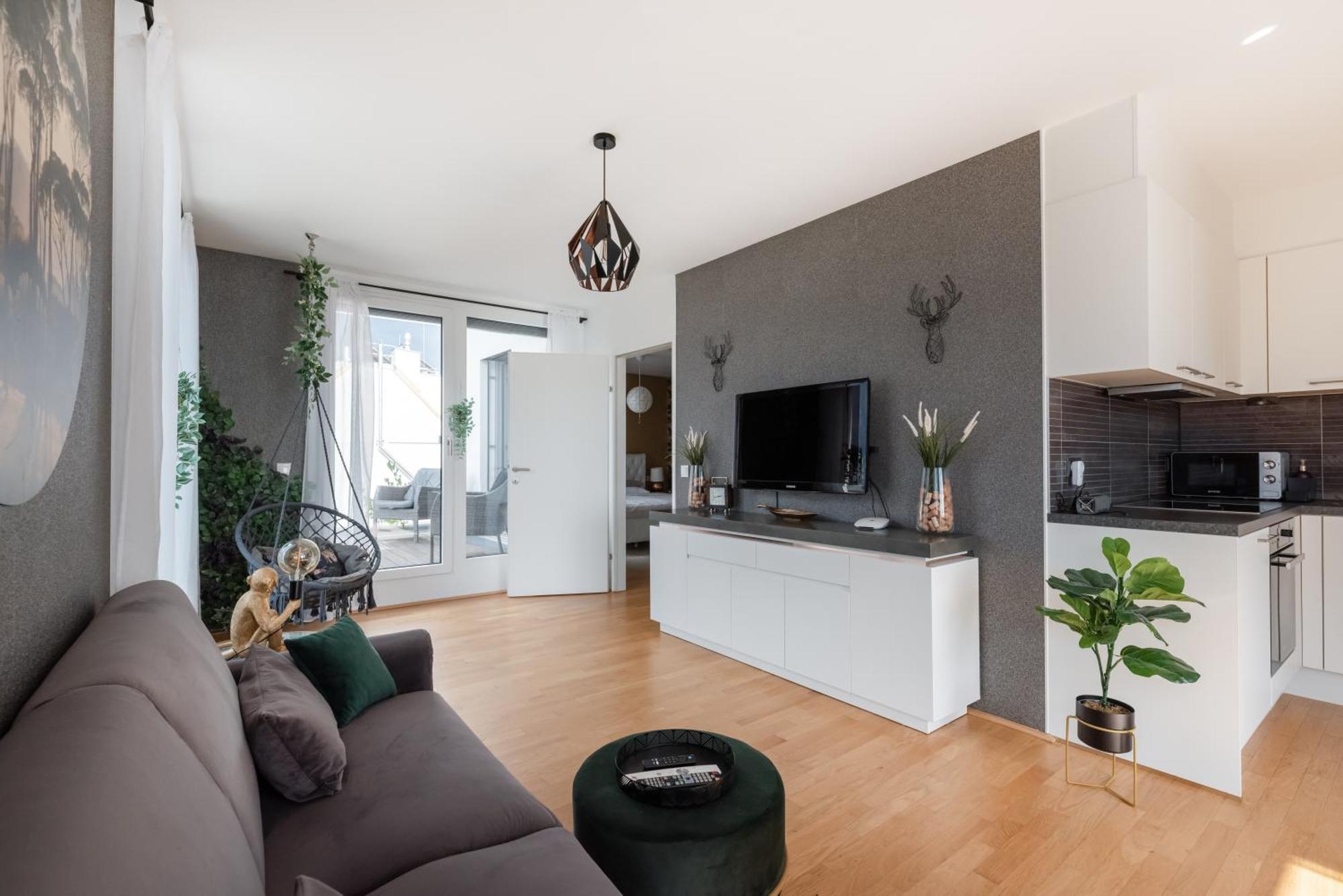 Apartment mit traumhafter Dachterrasse&Weitblick Wien Exterior foto