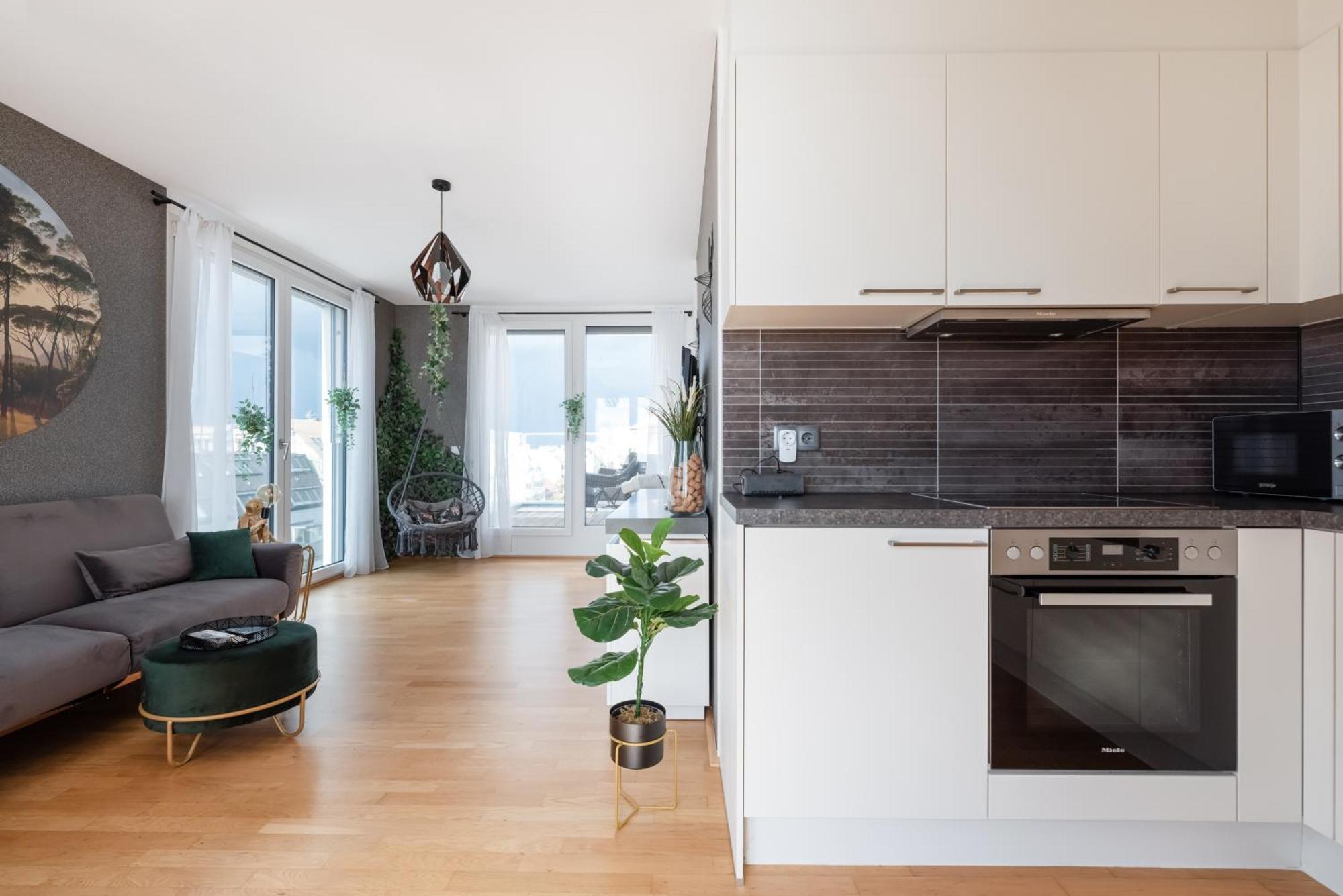 Apartment mit traumhafter Dachterrasse&Weitblick Wien Exterior foto