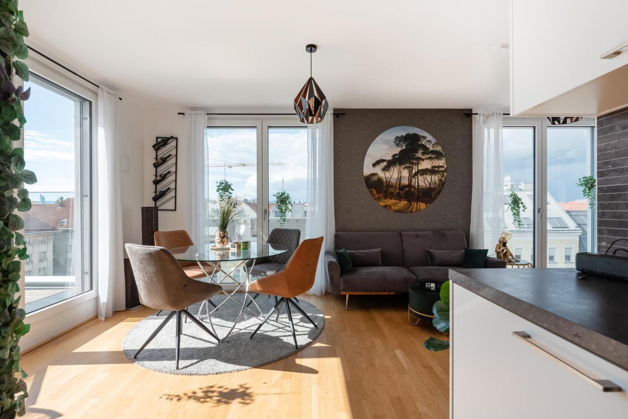 Apartment mit traumhafter Dachterrasse&Weitblick Wien Exterior foto