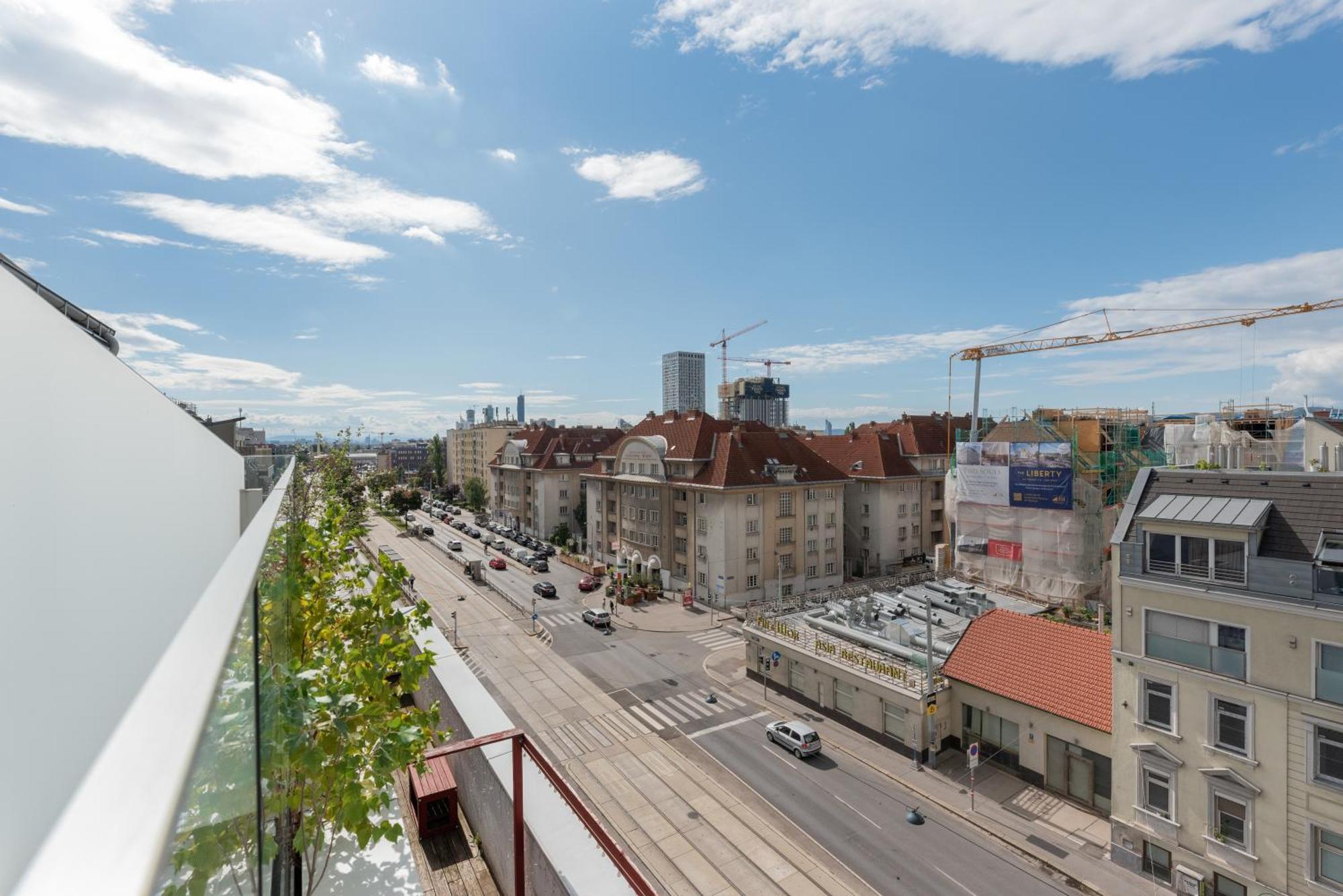 Apartment mit traumhafter Dachterrasse&Weitblick Wien Exterior foto