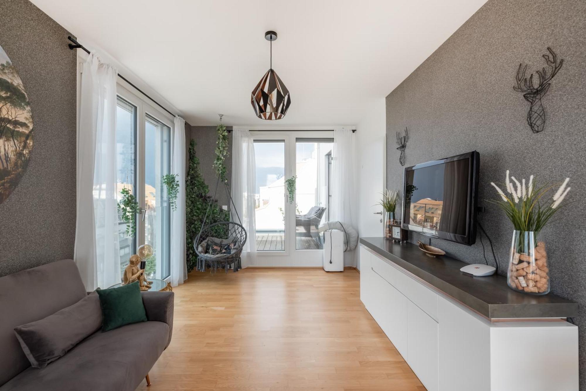 Apartment mit traumhafter Dachterrasse&Weitblick Wien Exterior foto