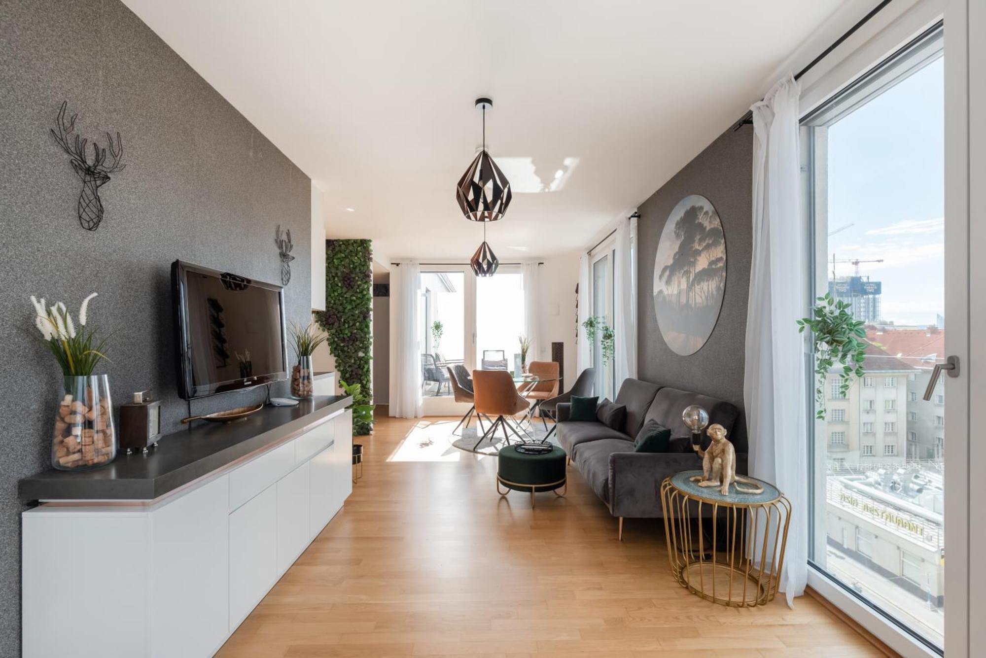 Apartment mit traumhafter Dachterrasse&Weitblick Wien Exterior foto