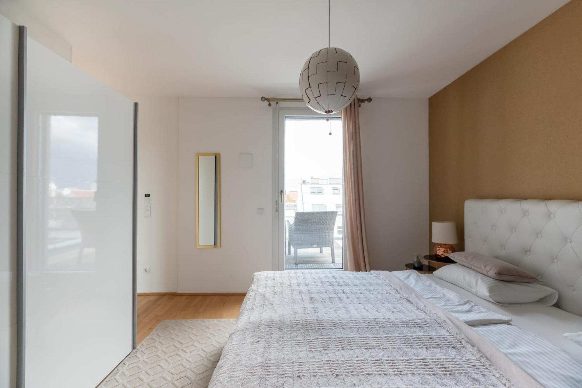 Apartment mit traumhafter Dachterrasse&Weitblick Wien Exterior foto