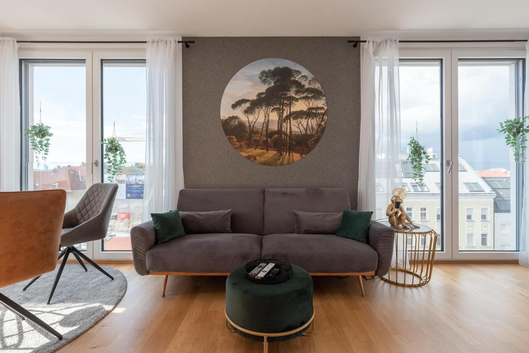 Apartment mit traumhafter Dachterrasse&Weitblick Wien Exterior foto